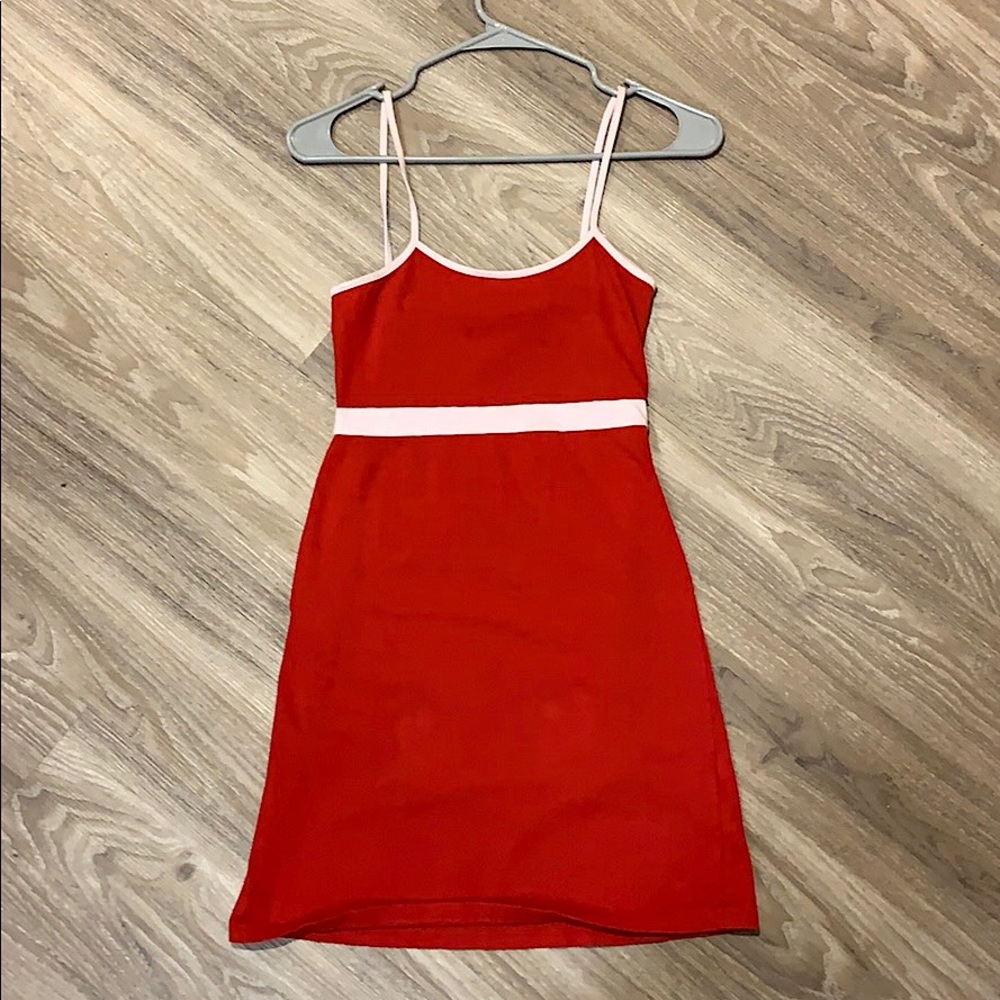 Brandy Melville Lillian Dress (Red)